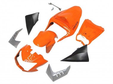 Online Naranja Negro Mate Carenado Moto Kawasaki Z1000 2003-2006