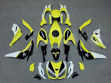 Online Blanco Amarillo Negro Carenado Moto Kawasaki Z1000 2014-2019