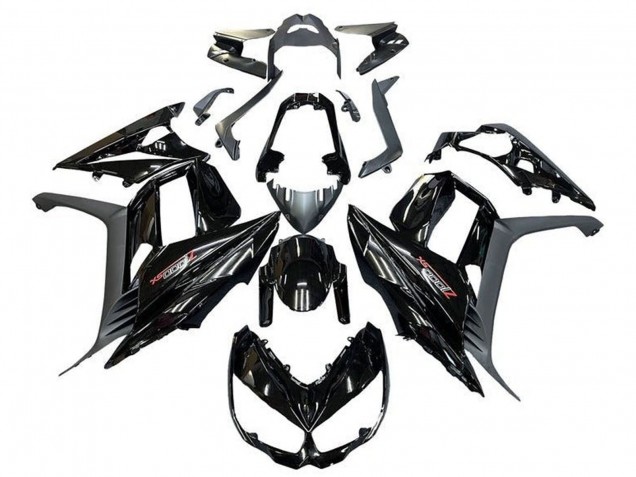 Online Negro Brillante Carenado Moto Kawasaki Z1000SX 2010-2016