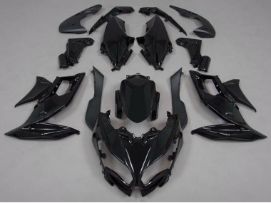Online Negro Brillante Carenado Moto Kawasaki Versys 650 2015-2021