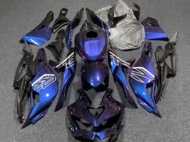 Online Púrpura Azul Gradiente Carenado Moto Kawasaki ZX25R ZX-25R 2019-2025