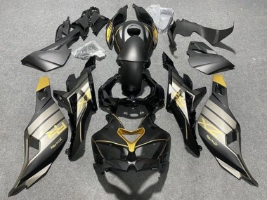 Online Negro Mate Gris Oro Negro Brillante Carenado Moto Kawasaki ZX25R ZX-25R 2019-2025