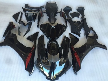 Online Negro Brillante Rojo Carenado Moto Yamaha YZF R1 2015-2019