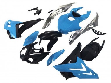 Online Azul Plata Negro Mate Carenado Moto BMW S1000R 2014-2016