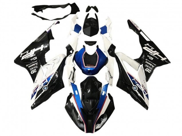 Online Blanco Azul Negro Brillante HP Carenado Moto BMW S1000RR 2015-2016