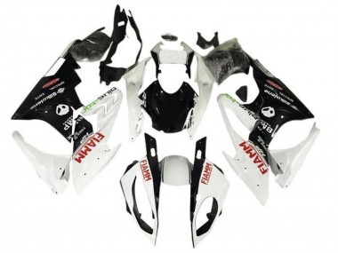 Online Blanco Perla Negro Fiamm Carenado Moto BMW S1000RR 2015-2016