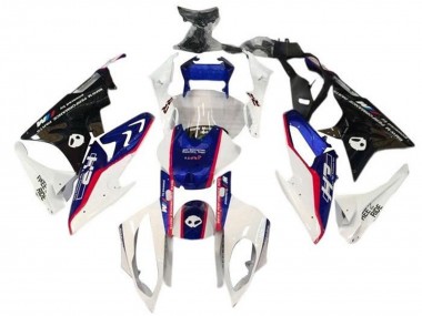 Online Blanco Azul Rojo Negro Brillante Kits Carenados Moto BMW S1000RR 2017-2018