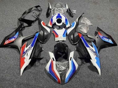 Online Blanco Azul Negro Mate Rojo Carenado Moto BMW S1000RR 2019-2022