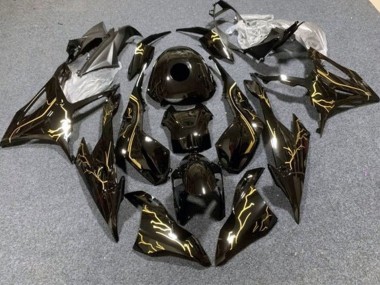 Online Negro Oro Carenado Moto BMW S1000RR 2019-2022