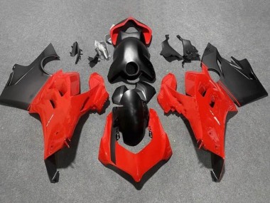 Online Rojo Negro Mate Carenado Moto Ducati Panigale V4 V4S 2020-2021