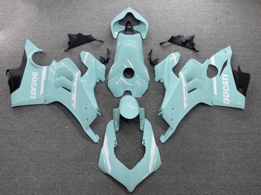 Online Azul Claro Blanco Carenado Moto Ducati Panigale V4 V4S 2020-2021