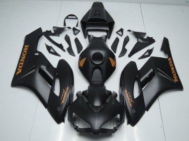 Online Negro Mate Naranja Calcomanías Carenado Moto Honda CBR1000RR 2004-2005