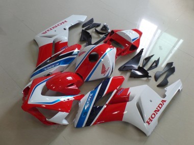 Online Blanco Rojo Azul Negro HRC Carenado Moto Honda CBR1000RR 2004-2005