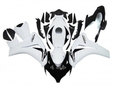 Online Blanco Negro Brillante Carenado Moto Honda CBR1000RR 2008-2011