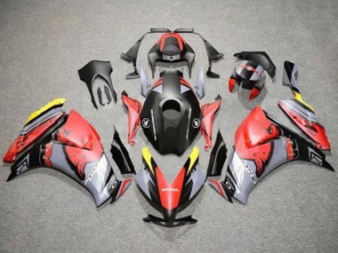 Online Rojo Amarillo Gris Negro Mate Rojo Bull Carenado Moto Honda CBR1000RR 2012-2016