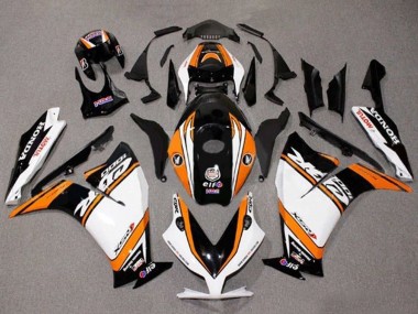 Online Blanco Naranja Negro Brillante Carenado Moto Honda CBR1000RR 2012-2016