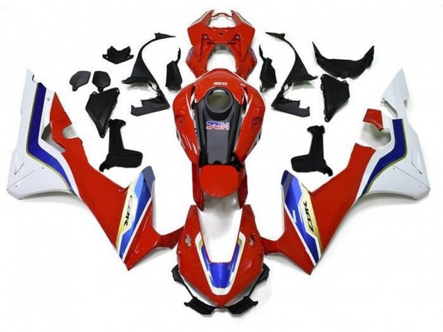 Online Blanco Rojo Azul Oro Carenado Moto Honda CBR1000RR 2017-2023