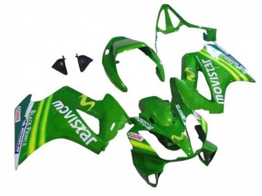 Online Verde MoviStar Castrol Carenado Moto Honda VFR 800 2002-2013