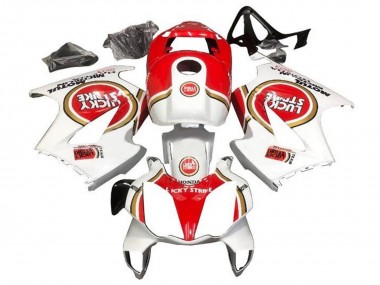Online Blanco Rojo Lucky Strike Carenado Moto Honda VFR 800 2002-2013
