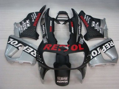 Online Plata Negro Mate Blanco Rojo Repsol Carenado Moto Honda CBR900RR 893 1994-1995