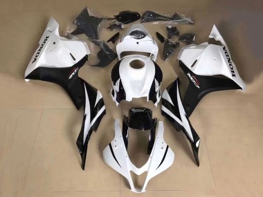 Online Blanco Negro Brillante Carenados Moto Honda CBR600RR 2013-2023