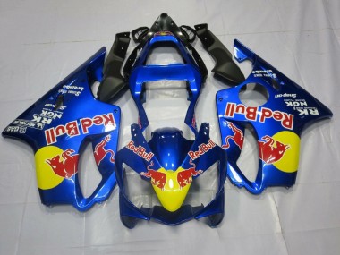 Online Azul Amarillo Rojo Bull Carenado Moto Honda CBR600 F4i 2001-2003
