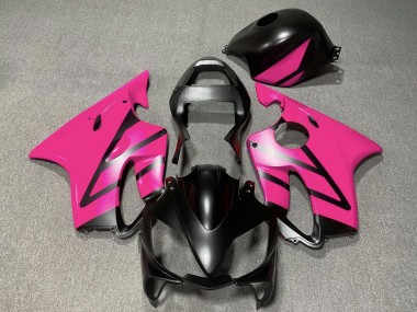 Online Rosa Negro Mate Carenado Moto Honda CBR600 F4i 2001-2003