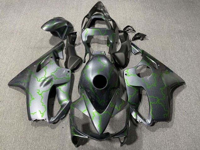 Online Plata Verde Iluminación Carenado Moto Honda CBR600 F4i 2001-2003