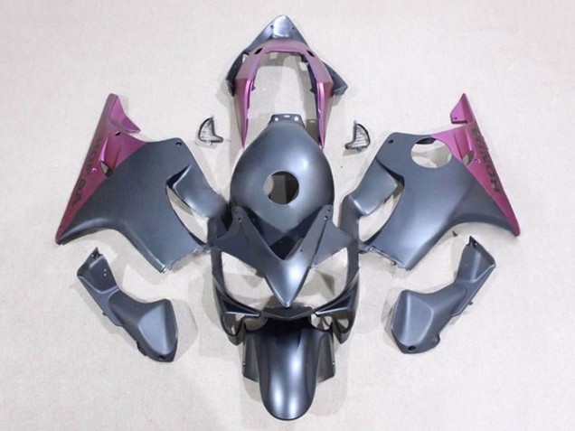 Online Gris Mate Púrpura Claro Carenado Moto Honda CBR600 F4i 2004-2007
