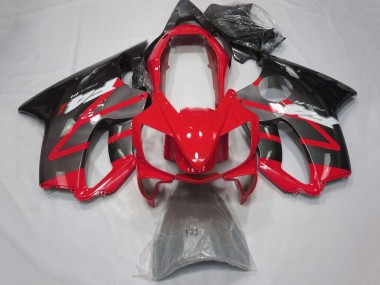 Online Rojo Gris Negro Brillante Carenado Moto Honda CBR600 F4i 2004-2007