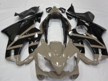 Online Marrón Topo Negro Brillante Carenado Moto Honda CBR600 F4i 2004-2007