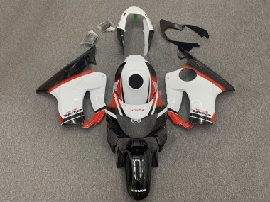 Online Blanco Rojo Negro Brillante Carenado Moto Honda CBR600 F4i 2004-2007