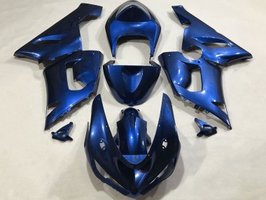 Online Azul Carenado Moto Kawasaki ZX6R 2005-2006