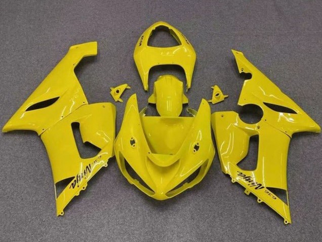Online Amarillo Carenado Moto Kawasaki ZX6R 2005-2006