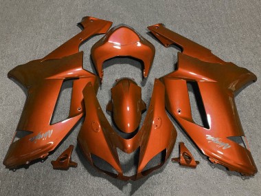 Online Naranja Carenado Moto Kawasaki ZX6R 2007-2008