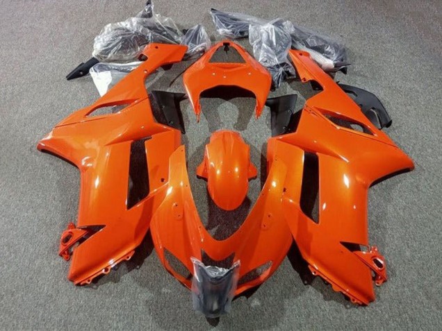 Online Naranja Carenado Moto ABS Kawasaki ZX6R 2007-2008