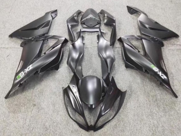 Online Gris Mate Carenado Moto Kawasaki ZX6R 2013-2018
