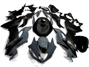 Online Negro Mate Nardo Gris Carenado Moto Kawasaki ZX6R 2019-2022