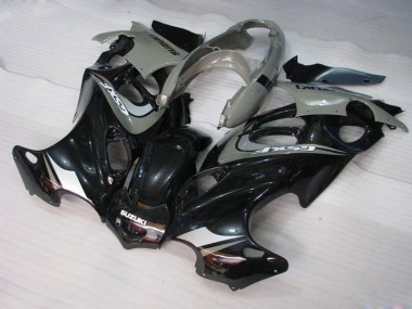 Online Negro Brillante Gris Carenado Moto Suzuki GSX600F/GSX750F 2004-2006