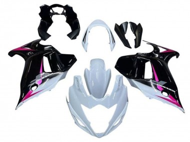 Online Blanco Negro Rosa Carenado Moto Suzuki GSX650F 2008-2013