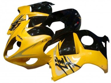 Online Amarillo Negro Carenado Moto Suzuki GSXR 1300 Hayabusa 1996-2007
