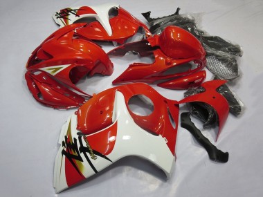 Online Carenados Moto Suzuki GSXR 1300 Hayabusa 2008-2020 - Rojo Blanco Negro Calcomanía
