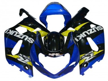 Online Azul Amarillo Negro Carenado Moto Suzuki GSXR1000 2000-2002