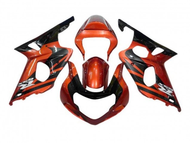 Online Naranja Negro Carenado Moto Suzuki GSXR1000 2000-2002