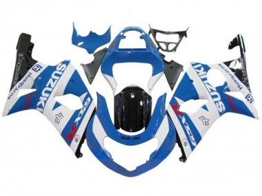 Online Blanco Azul Claro Negro Brillante Rojo Carenado Moto Suzuki GSXR1000 2000-2002