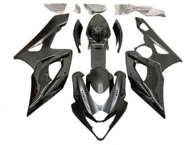 Online Negro Brillante Half Negro Mate Carenado Moto Suzuki GSXR 1000 2005-2006