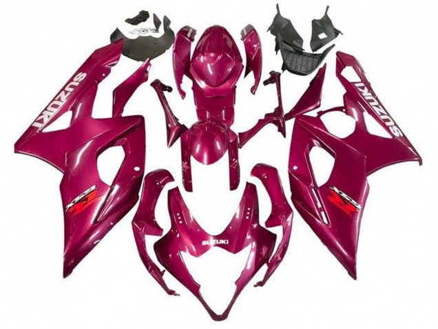Online Rojo Magenta Carenado Moto Suzuki GSXR 1000 2005-2006
