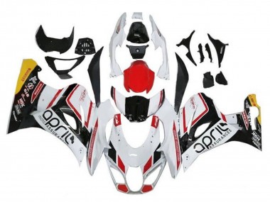 Online Blanco Rojo Amarillo Negro Carenado Moto Suzuki GSXR1000 2017-2024