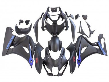 Online Negro Mate Azul Carenado Moto Suzuki GSXR1000 2017-2024