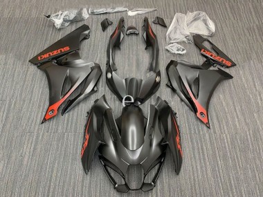Online Negro Mate Rojo Carenado Moto Suzuki GSXR1000 2017-2024